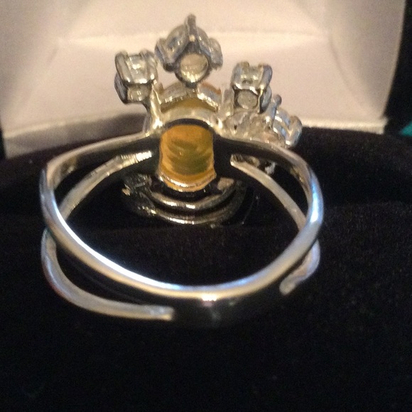 SPECIAL BUY GENUINE OPAL RING 10mm by 8mm  Ring - Picture 6 of 12